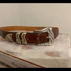 Vintage Onyx By Brighton 32 Belt | Poshmark